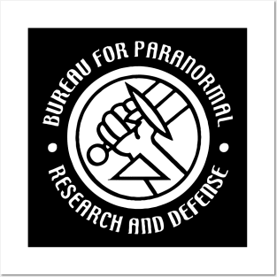 Bureau For Paranormal Research And Defense Posters and Art